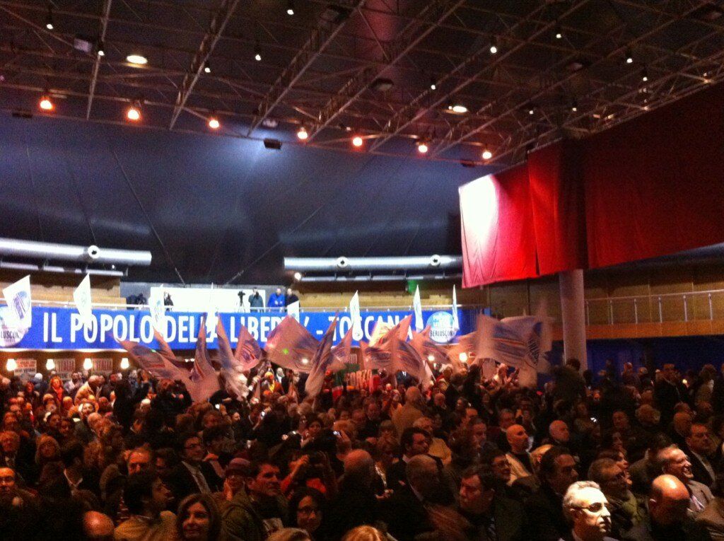 Il Pdl toscano chiude la campagna all'Obihall