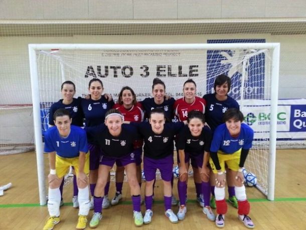 La squadra di calcio femminile Isolotto Firenze