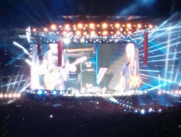 Ligabue al concerto di Firenze