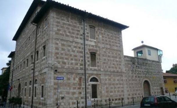 Il carcere di Grosseto dove è avvenuto l'interrogatorio del tecnico informatico