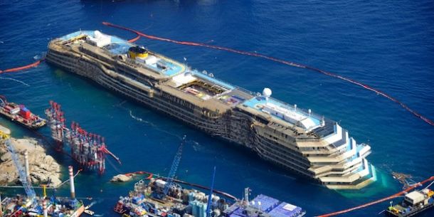 Il governo ha scelto Genova e non Piombino per rottamare la Concordia