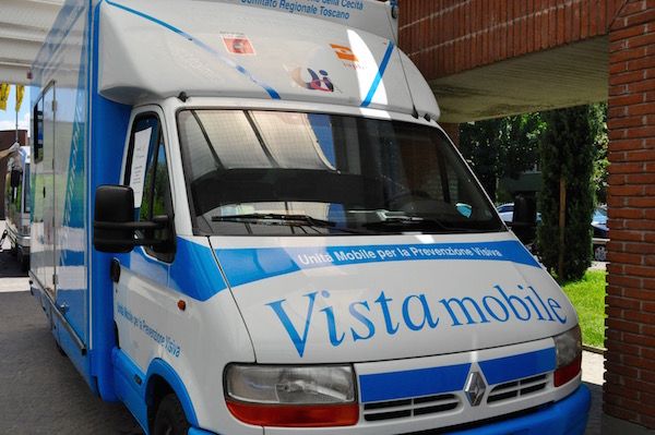 Il furgone Vistamobile di Iapb