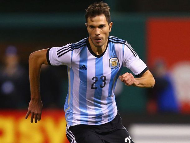 Josè Maria Basanta con la maglia dell'Argentina