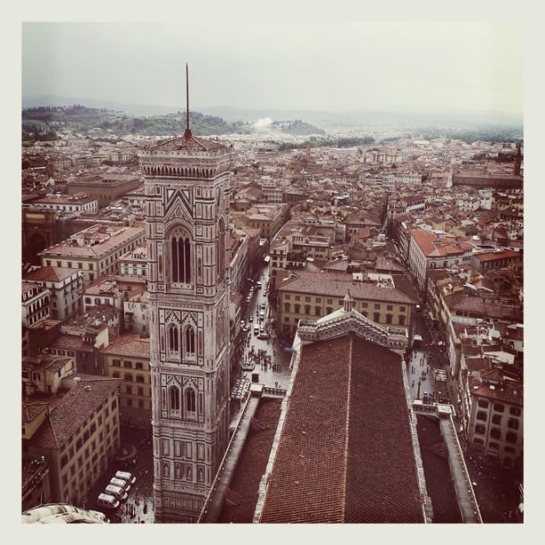 Duomo di Firenze, immagine scattata con Instagram, courtesy Opera di Santa Maria del Fiore