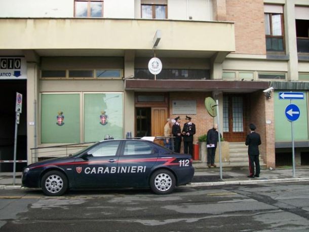 La sede dei carabinieri di Empoli