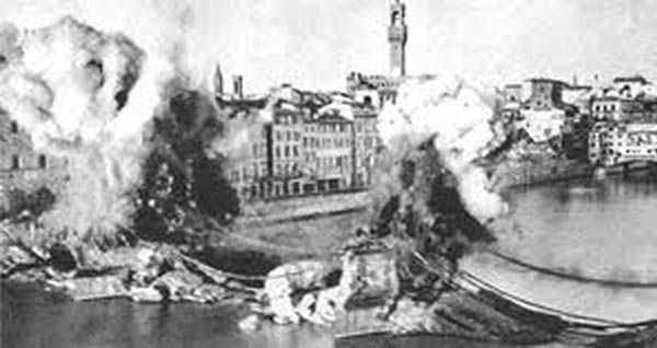I ponti di Firenze, 1944