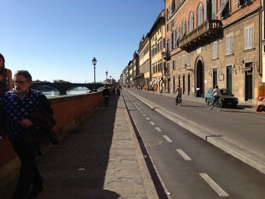 Lungarno Corsini in preda ai lavori