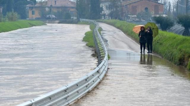 Allagamenti nel pistoiese