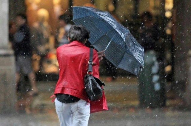 Piogge forti in Toscana