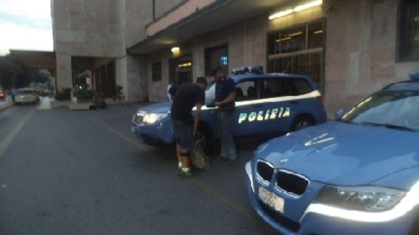 Per sedare la lite è intervenuta la polizia