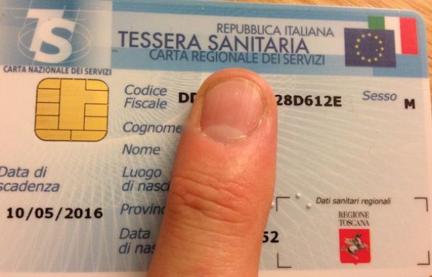 Tessera sanitaria 600x400