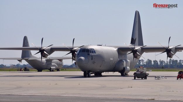 Un C130J della 46ª Brigata Aerea