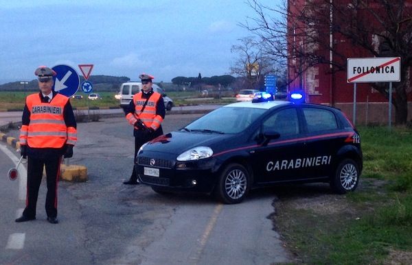 I truffatori sono stati bloccati dai Carabinieri di Follonica