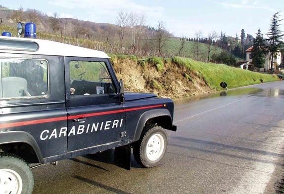 Fuoristrada dei Carabinieri