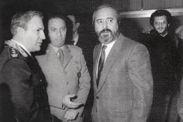 Giuseppe De Gregorio e Giovanni Falcone