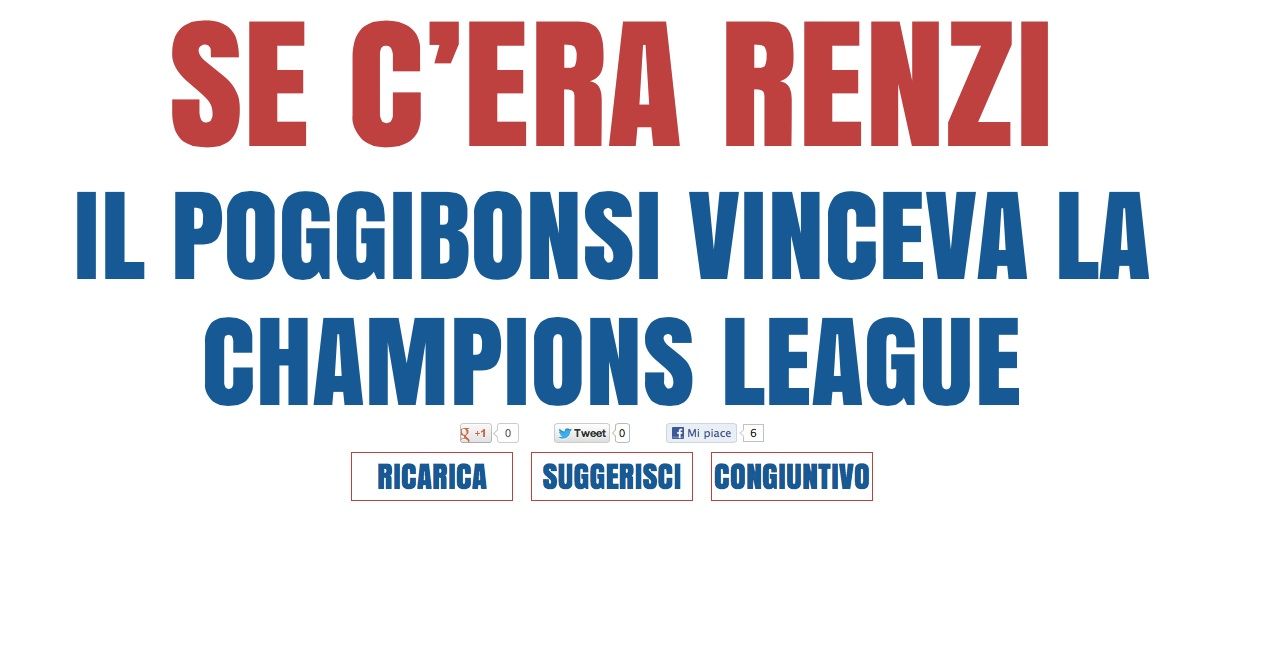 Web scatenato su Matteo Renzi