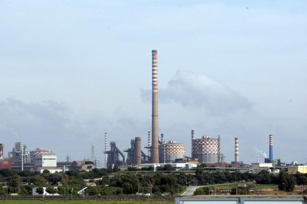 Lo stabilimento Ilva a Taranto