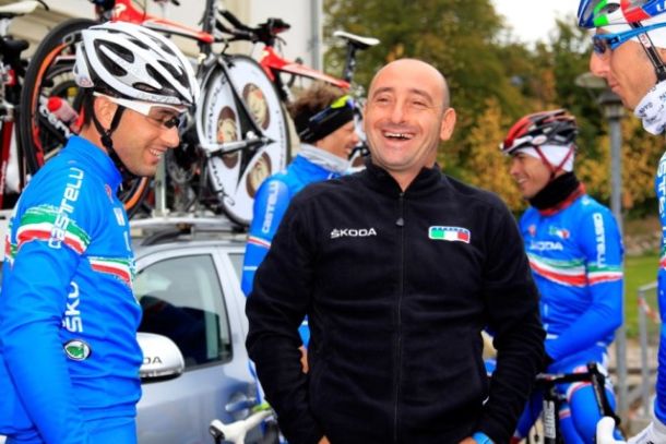 Il ct della Nazionale di ciclismo Paolo Bettini