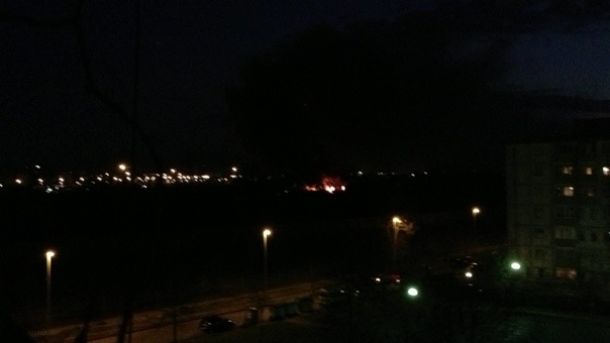 Incendio di baracche a Firenze ovest