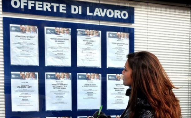 La disoccupazione affossa le giovani generazioni