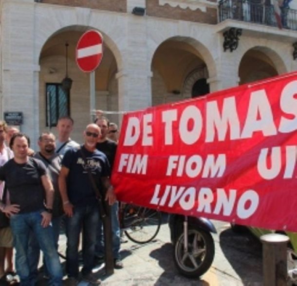 Lavoratori della De Tomaso di Livorno