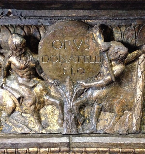 Pulpito di Donatello (part.), Basilica di San Lorenzo