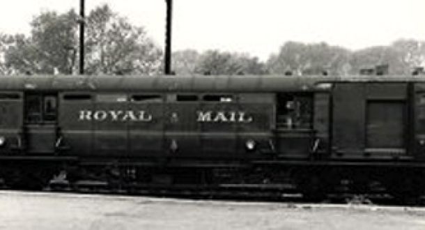 Uno dei vagoni assaltati