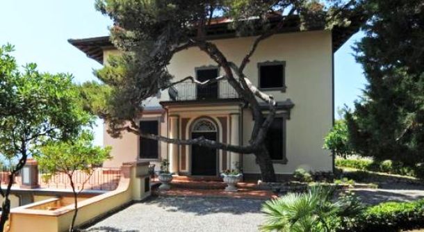 Villa Corcos a Castiglioncello (Li), appartenne ad Alberto Sordi