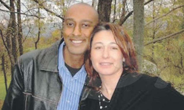 Barbara Giomarelli con il marito