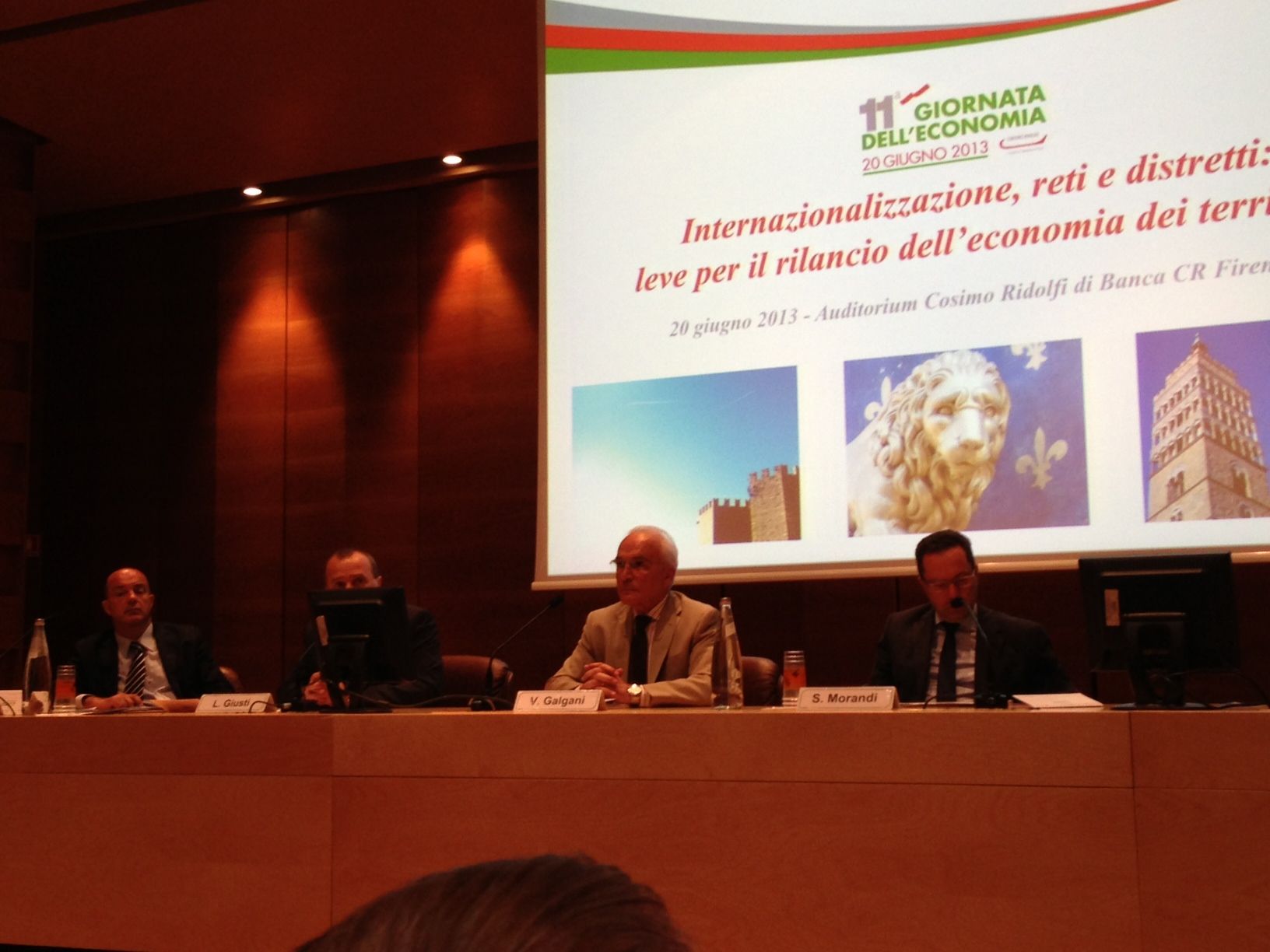 La Giornata dell'economia 2013 di Firenze, Prato e Pistoia
