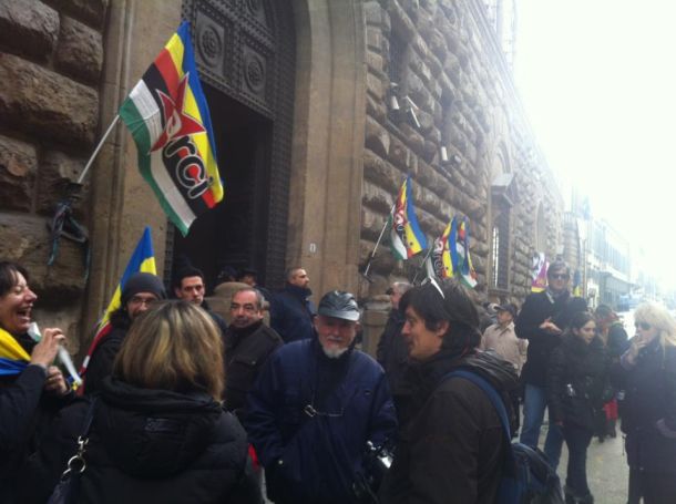 Imu, la protesta dei circoli Arci (Foto Arci Firenze)