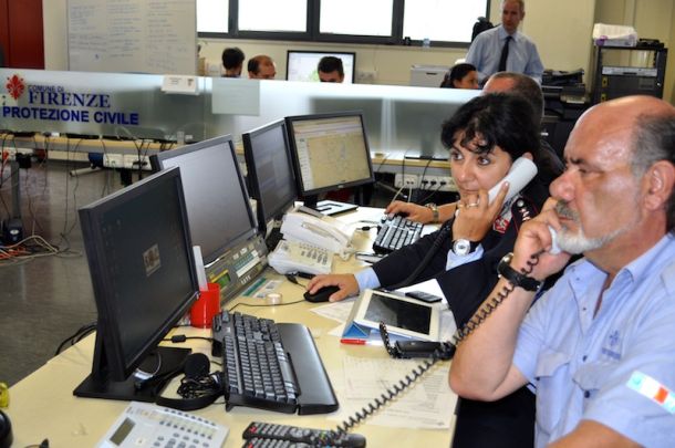 Centrale operativa Protezione Civile del Comune di Firenze