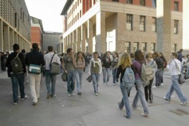 Studenti del Polo universitario di Novoli