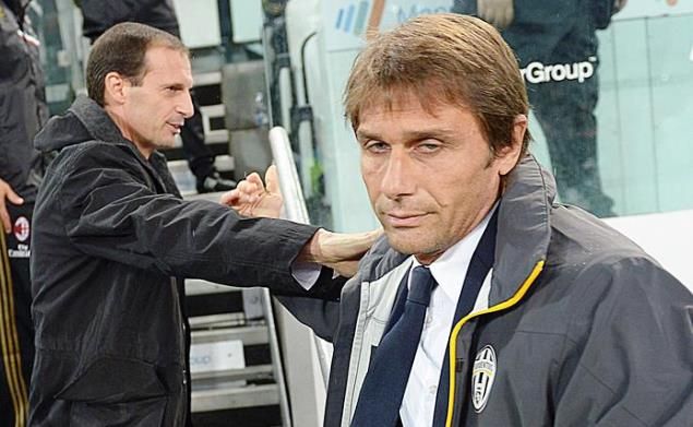 Antonio Conte e Massimiliano Allegri