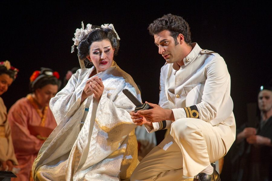 Micaela Carosi-Rame LaLahaj- Madama Butterfly Torre del Lago 2014