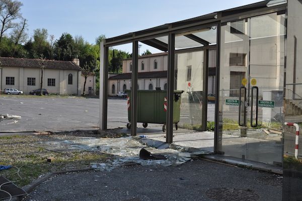 Ecco quel che resta del padiglione Rastriglia dopo il passaggio delle ruspe