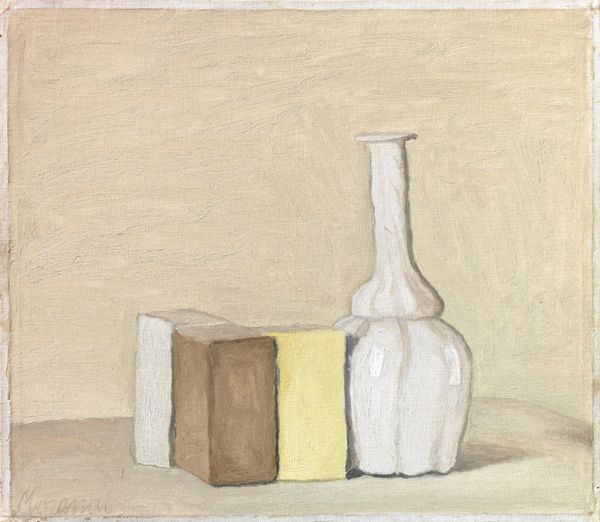 Giorgio Morandi, Natura morta, Olio su tela, 1954, coll. Longhi