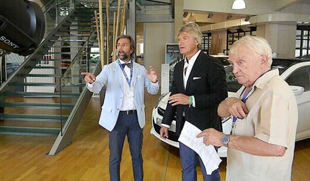 La parodia di Porta a Porta, «Uscio e Bottega»