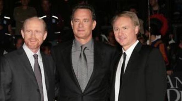 Ron Howard, Tom Hanks e Dan Brown