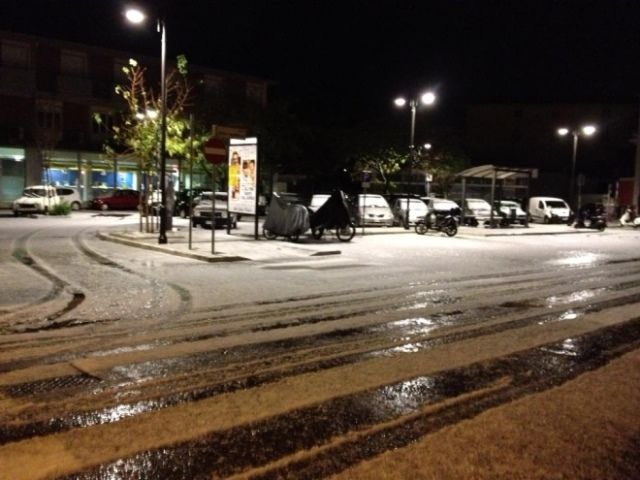 Fiocchi di neve a Pietrasanta