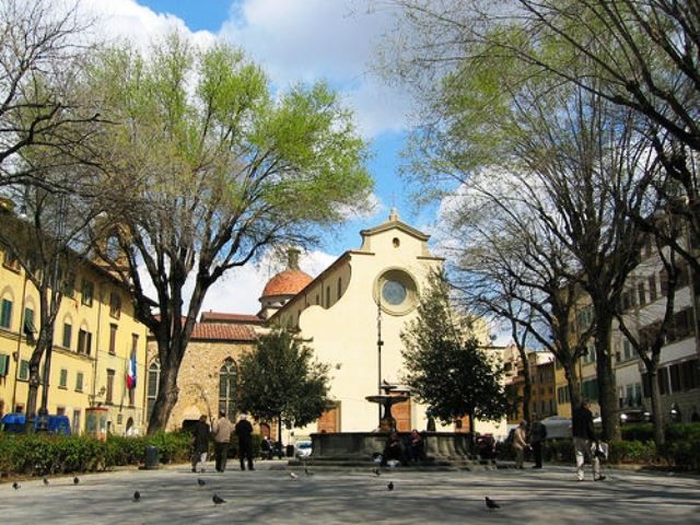 Piazza Santo Spirito a Firenze
