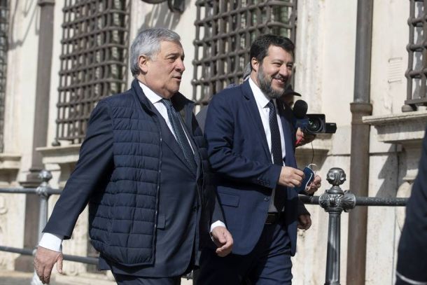 Tajani e Salvini