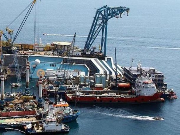 Dalla prossima settimana inizieranno le manovre di rotazione della nave