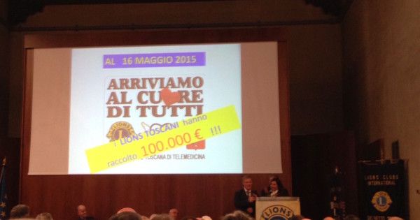 Un momento del 33° Congresso del Lions LA 108 Toscana