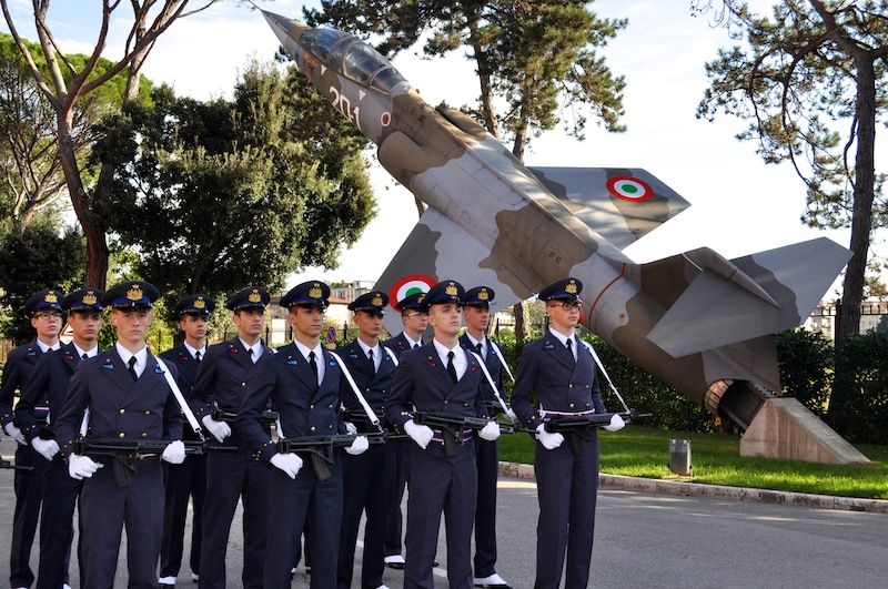Picchetto della Scuola Militare Douhet