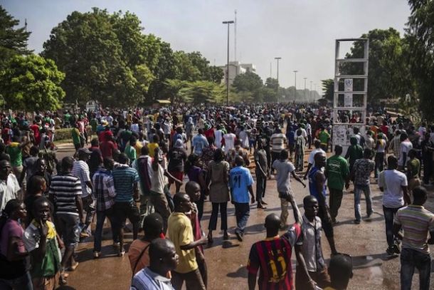 La rivolta di piazza a Ouagadougou capitale del Burkina Faso