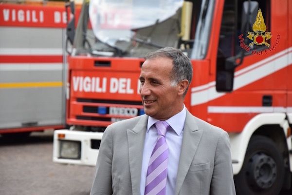 Roberto Lupica nuovo comandante Vigili del Fuoco Firenze
