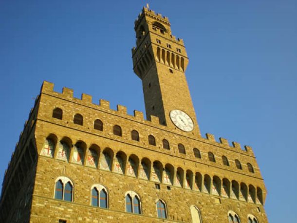 Sit-it di protesta dei presidi davanti a Palazzo Vecchio