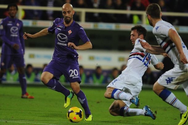 Borja Valero in azione