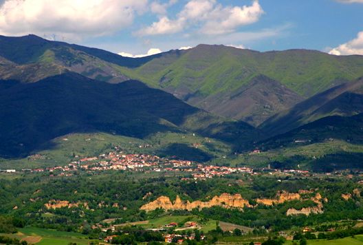 La zona di Cascia di Reggello